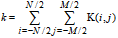 Filter Nomalization Factor