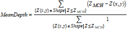 Shape Mean Depth