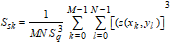 Skewness Roughness Parameter, Ssk, Rsk