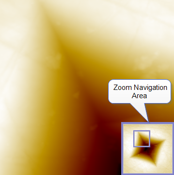 Zoomed Image with Zoom Navigation Area