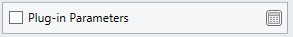 Plug-in Parameters Section